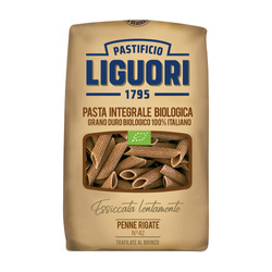 Makaron Integrale Penne Rigate pełnoziarnisty BIO 500 g - Liguori