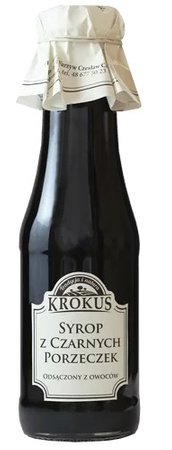 Glutenfri solbærsirup 375 g (300 ml) - krokus