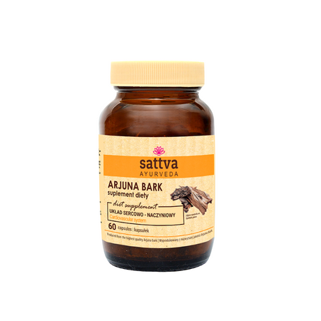 Arjuna bark ekstrakt (450 mg) kosttilskud 60 kapsler – Sattva