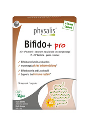 Kapsler til genopbygning af tarmflora (bifido+ pro) kosttilskud 30 stk. – Physalis