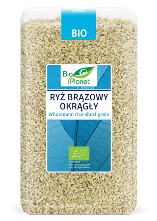 Brune runde ris bio 1 kg