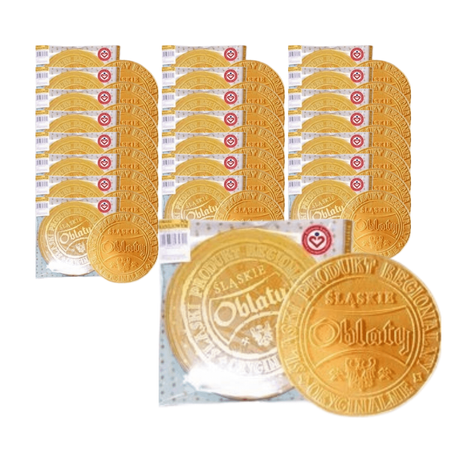 SÆT 23 x Vaniljeoblater 30 g - Schlesien