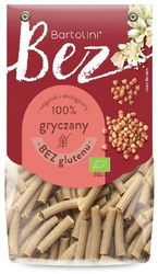 Glutenfri rørpasta af boghvede Bio 250 g - Bartolini