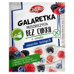 Sukkerfri skovfrugtgelé (transparent) Celiko, 14 g
