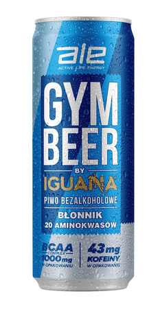 Alkoholfri øl 330 ml - GYM BEER IGUANA