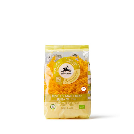 Pasta (majs og ris) fusilli glutenfri bio 250 g