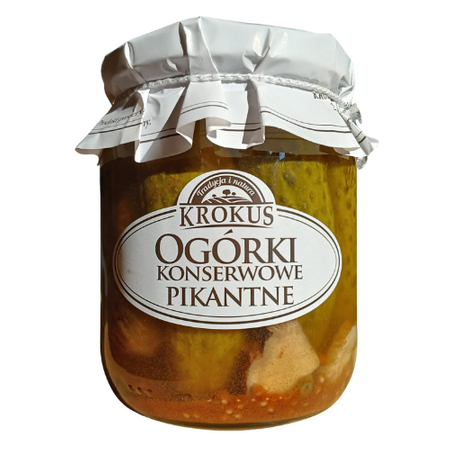 Syltede krydrede agurker 500 g (250 g) - Krokus