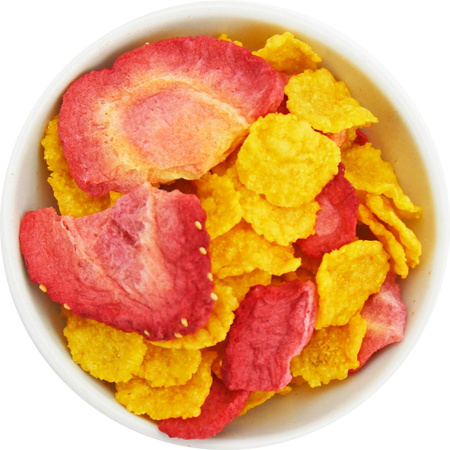 Cornflakes med jordbær BIO (rå) (8 kg) 8