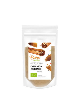 Ceylon stødt kanel bio 125 g - Batom