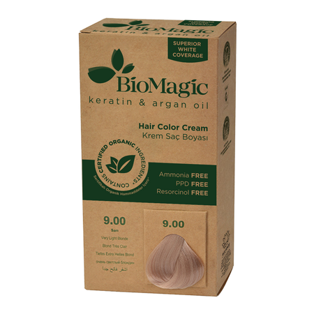 Ekstra lys blond hårfarve (9.00) 250 g - Biomagic
