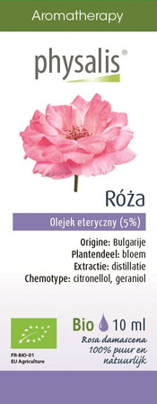 Damaskusrose (roos) æterisk olie bio 10 ml