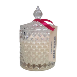 Sojalys med duft af varm chokolade i krystal 250 ml - Your Candle