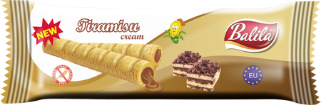 Glutenfri flødefyldte majsboller med tiramisusmag 18 g - Balila