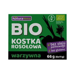 Glutenfri grøntsagsbouillonterning bio 66 g - Naturavena