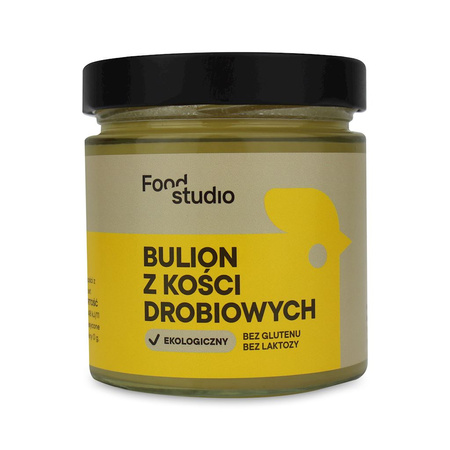 Glutenfri fjerkræbenbouillon bio 350 ml - food studio