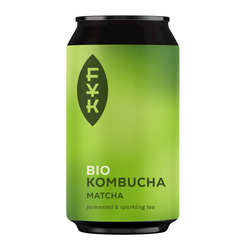 Kombucha matcha te glutenfri bio 330 ml - FOREVER YOUNG KOMBUCHA