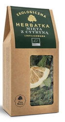 Frysetørret mynte- og citronte BIO 25 g - Dary Natury