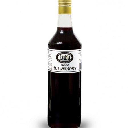 Tranebærfrugtsirup 1 l