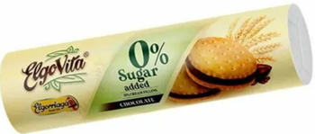 Sukkerfri kiks med chokoladesmag 180 g