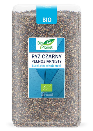 Sort fuldkornsris bio 1 kg