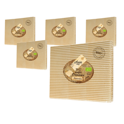 KIT 5 x Naturlige hjemmelavede vafler uden tilsat sukker bio 190 g