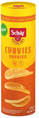 Glutenfri curvies peberchips 170 g