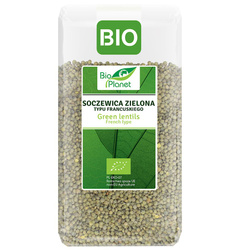 Grønne linser af fransk type bio 500 g - BIO PLANET
