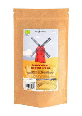 KIT 9 x Glutenfri havremel bio 500 g