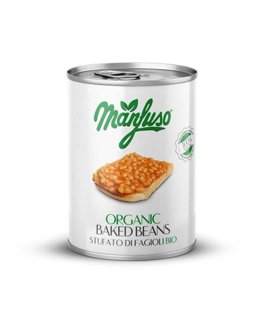 Hvide bønner i tomatsauce bio 400 g/ 240 g