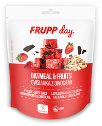 Frupp day havregrynsterninger jordbær - chokolade glutenfri 25 g - Celiko
