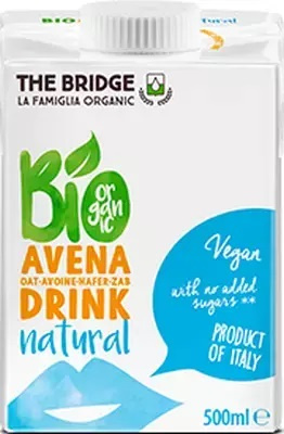 Havredrik uden tilsat sukker bio 500 ml - The Bridge