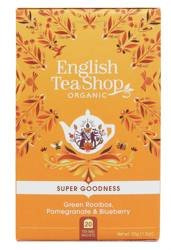 Grøn te med rooibos, granatæble og blåbær (20x1,75) BIO 35 g