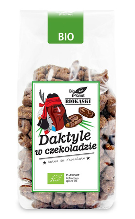 Dadler i rå chokolade bio 250 g
