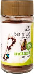 Arabica/Robusta Tanzania Fair Trade instant kaffe Bio 100 g