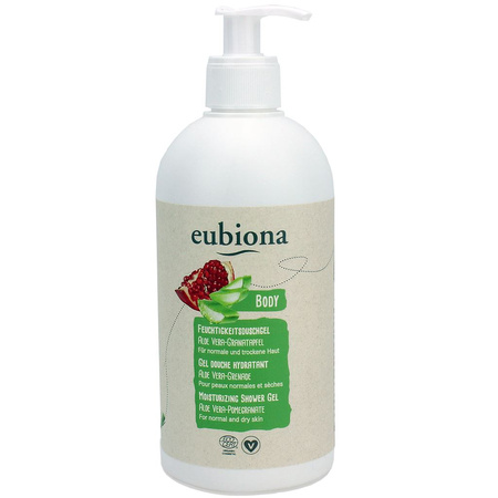 Fugtighedslotion aloe vera - granatæble eco 500 ml - Eubiona