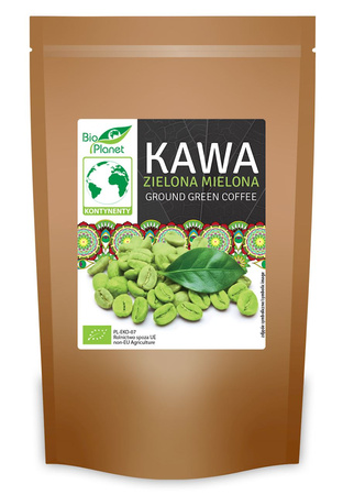Grønmalet kaffe bio 250 g