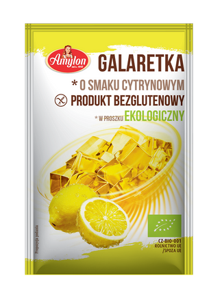 Glutenfri gelé med citronsmag BIO 40 g