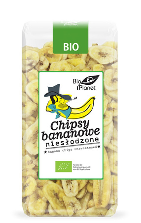 Usødede bananchips BIO 150 g