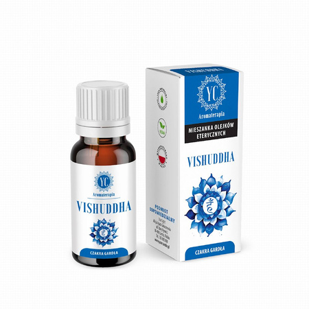 Æterisk olieblanding halschakra vishuddha 10 ml - DIN KANDEL