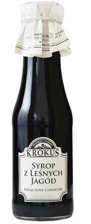 Glutenfri skovbærsirup 375 g (300 ml) - krokus