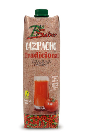 Gazpacho (spansk grøntsagssuppe) bio 1 l