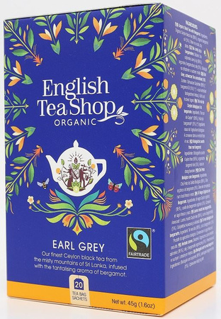 SÆT 6 x Earl Grey te (20x2,25) bio 45 g