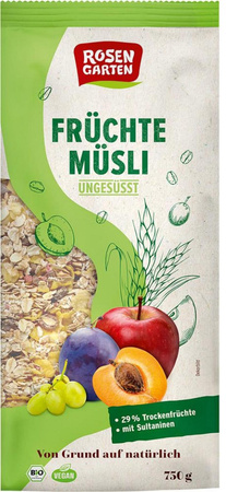 30% frugtmüsli bio 750 g