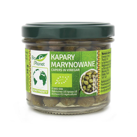 Marinerede kapers BIO 100 g (50 g)
