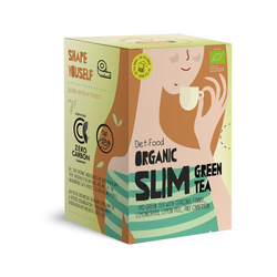 SLIM GRØN te til vægttab BIO (20 x 1,5 g) 30 g - DIET-FOOD