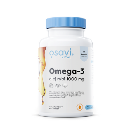 Omega-3 glutenfri 60 kapsler - OSAVI