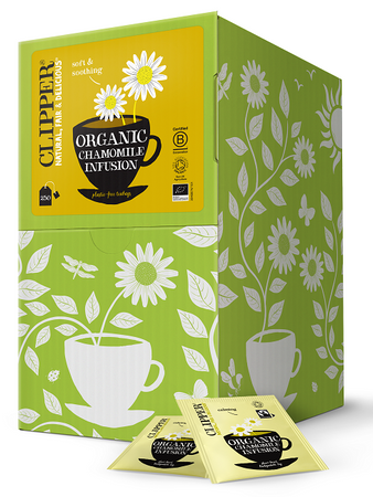 Fairtrade kamillete bio (250 x 1,5 g) 375 g - CLIPPER