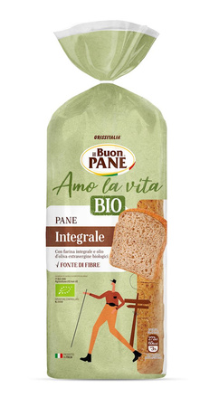 Ristet fuldkornsbrød bio 400 g - Il Buon Pane