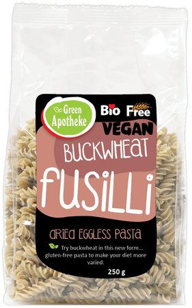 Pasta (boghvede) glutenfri fusilli gris bio 250 g - Apotheke