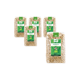 SET 5 x glutenfri kikærter bio 1 kg